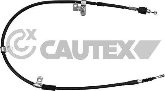 Cautex 708099 - Трос, гальмівна система autozip.com.ua