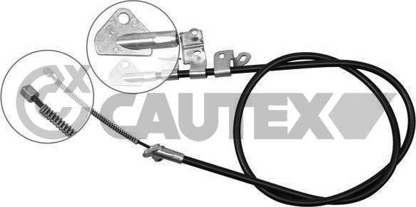 Cautex 708011 - Трос, гальмівна система autozip.com.ua