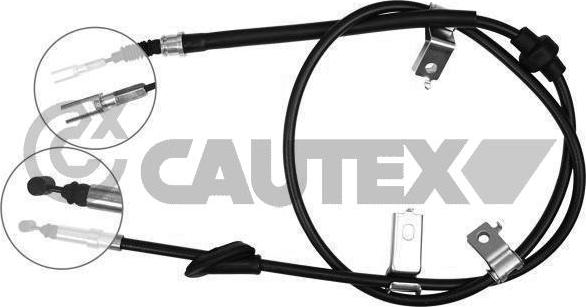 Cautex 708082 - Трос, гальмівна система autozip.com.ua