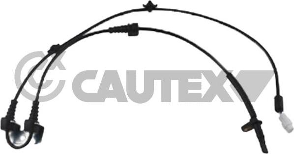 Cautex 772556 - Датчик ABS, частота обертання колеса autozip.com.ua