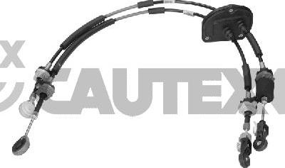 Cautex 772609 - Трос, ступінчаста коробка передач autozip.com.ua