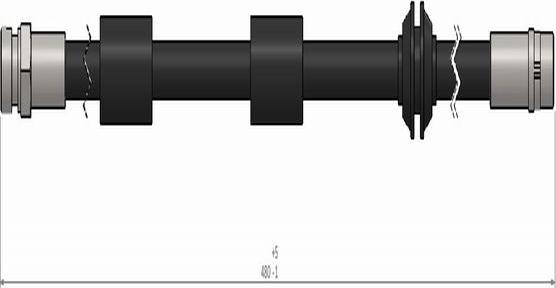 CAVO C900 415A - Гальмівний шланг autozip.com.ua