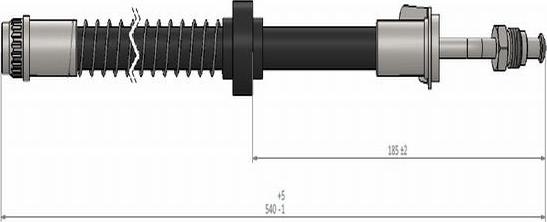 CAVO C900 422A - Гальмівний шланг autozip.com.ua