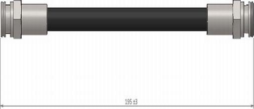 CAVO C900 508A - Гальмівний шланг autozip.com.ua