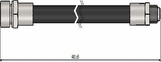 CAVO C900 670A - Гальмівний шланг autozip.com.ua