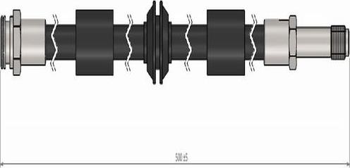 CAVO C800 546A - Гальмівний шланг autozip.com.ua