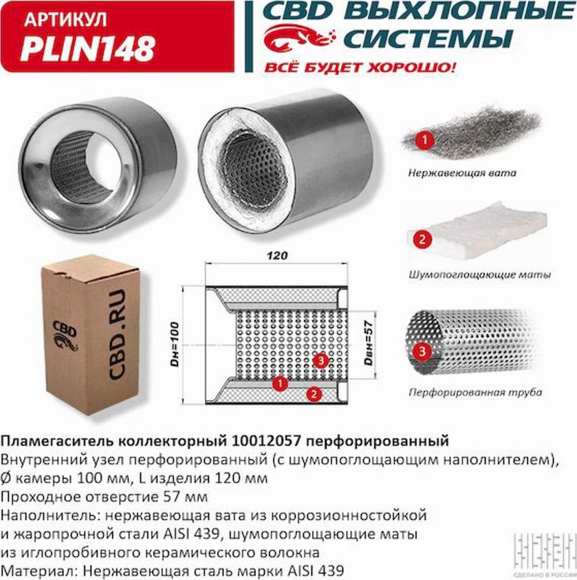 CBD PLIN148 - Каталізатор autozip.com.ua