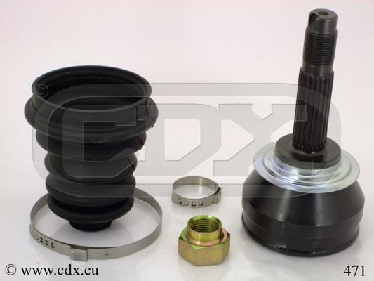 CDX 471 - Шарнірний комплект, ШРУС, приводний вал autozip.com.ua