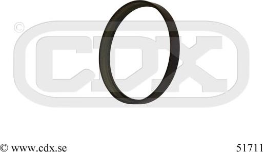 CDX 51711 - Зубчастий диск імпульсного датчика, протівобл. устр. autozip.com.ua