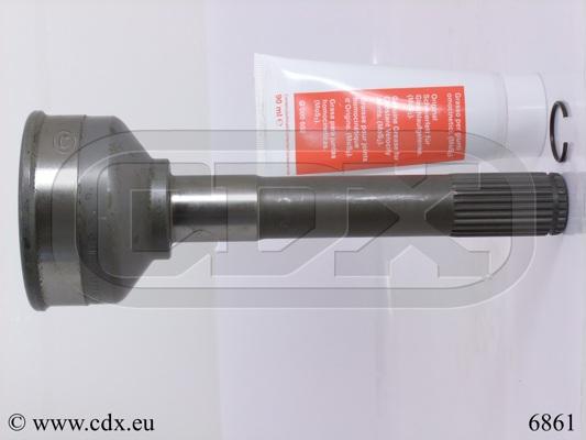 CDX 6861 - Шарнірний комплект, ШРУС, приводний вал autozip.com.ua