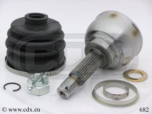 CDX 682 - Шарнірний комплект, ШРУС, приводний вал autozip.com.ua