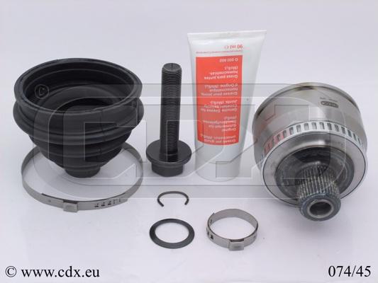 CDX 074/45 - Шарнірний комплект, ШРУС, приводний вал autozip.com.ua