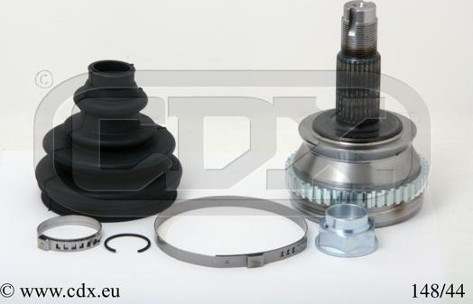 CDX 148/44 - Шарнірний комплект, ШРУС, приводний вал autozip.com.ua