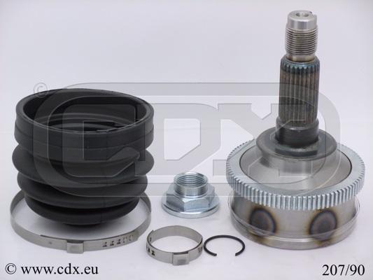 CDX 207/90 - Шарнірний комплект, ШРУС, приводний вал autozip.com.ua