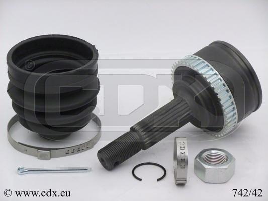CDX 742/42 - Шарнірний комплект, ШРУС, приводний вал autozip.com.ua