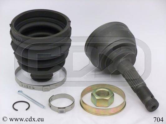 CDX 704 - Шарнірний комплект, ШРУС, приводний вал autozip.com.ua