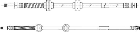 CEF 514580 - Гальмівний шланг autozip.com.ua