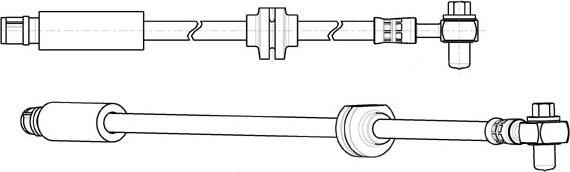 CEF 514527 - Гальмівний шланг autozip.com.ua