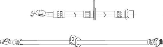 CEF 514694 - Гальмівний шланг autozip.com.ua