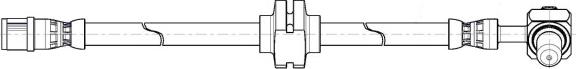 CEF 514808 - Гальмівний шланг autozip.com.ua