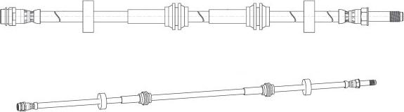 CEF 514824 - Гальмівний шланг autozip.com.ua