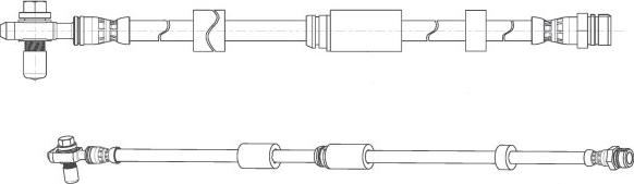 CEF 515002 - Гальмівний шланг autozip.com.ua