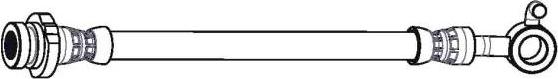 CEF 515384 - Гальмівний шланг autozip.com.ua