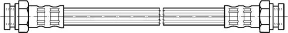 CEF 516711 - Гальмівний шланг autozip.com.ua