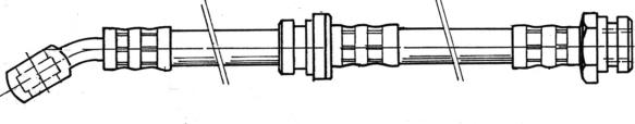 CEF 510948 - Гальмівний шланг autozip.com.ua