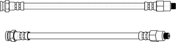 CEF 510228 - Гальмівний шланг autozip.com.ua
