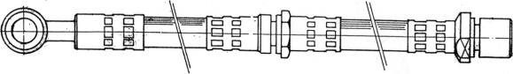 CEF 510769 - Гальмівний шланг autozip.com.ua