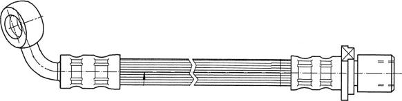 CEF 511941 - Гальмівний шланг autozip.com.ua