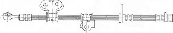 CEF 511910 - Гальмівний шланг autozip.com.ua