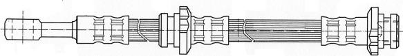 CEF 511985 - Гальмівний шланг autozip.com.ua