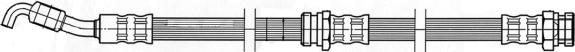 CEF 511986 - Гальмівний шланг autozip.com.ua