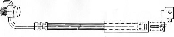 CEF 511931 - Гальмівний шланг autozip.com.ua