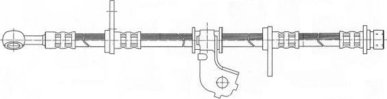 CEF 511445 - Гальмівний шланг autozip.com.ua