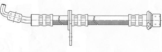 CEF 511440 - Гальмівний шланг autozip.com.ua