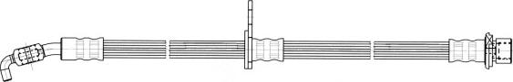 CEF 511439 - Гальмівний шланг autozip.com.ua