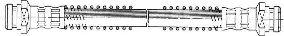 CEF 511539 - Гальмівний шланг autozip.com.ua