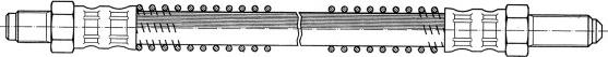 CEF 511522 - Гальмівний шланг autozip.com.ua