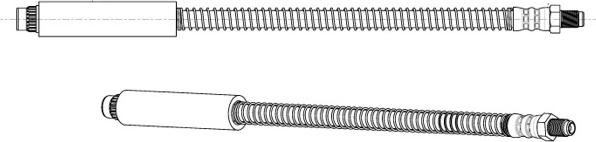 CEF 511680 - Гальмівний шланг autozip.com.ua