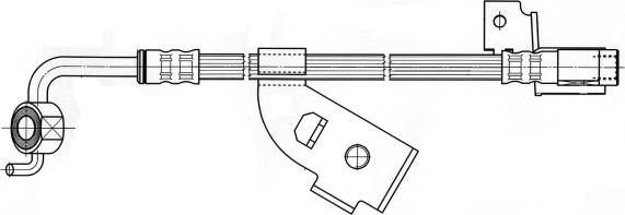 CEF 511622 - Гальмівний шланг autozip.com.ua