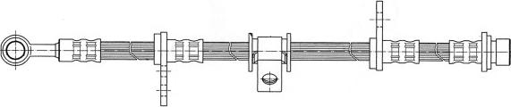 CEF 511848 - Гальмівний шланг autozip.com.ua