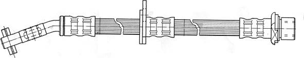 CEF 511843 - Гальмівний шланг autozip.com.ua