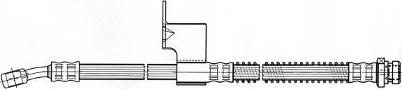 CEF 511881 - Гальмівний шланг autozip.com.ua