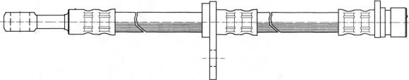 CEF 511753 - Гальмівний шланг autozip.com.ua