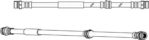 CEF 512976 - Гальмівний шланг autozip.com.ua