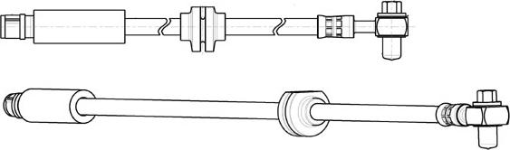 CEF 512970 - Гальмівний шланг autozip.com.ua