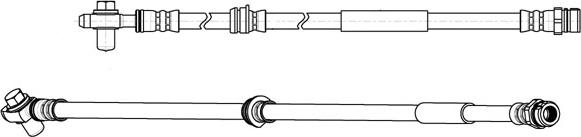 CEF 512978 - Гальмівний шланг autozip.com.ua